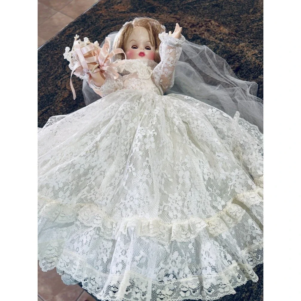 Unmarked bride doll